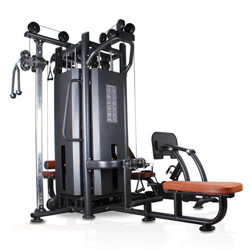 BFT3082四人站組合訓練器 四站位多功能器械 綜合訓練器大圖展示1