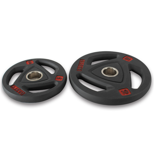 DP-08高檔采標三孔彩色包膠手抓杠鈴片批發大圖展示2