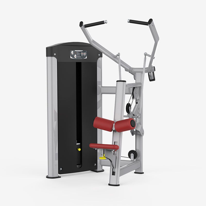 BFT3004高拉背訓練器,高位下拉訓練器,高拉背劃艇大圖展示1