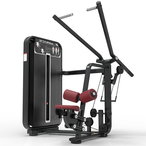 坐式高拉訓練器 坐姿高位下拉器械 商用健身房器材羞羞AV在线播放批發直銷大圖展示1