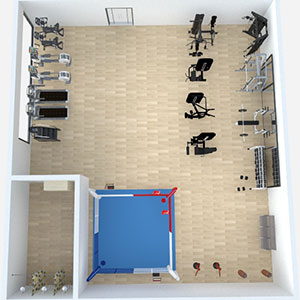 200㎡專業健身房超值套餐