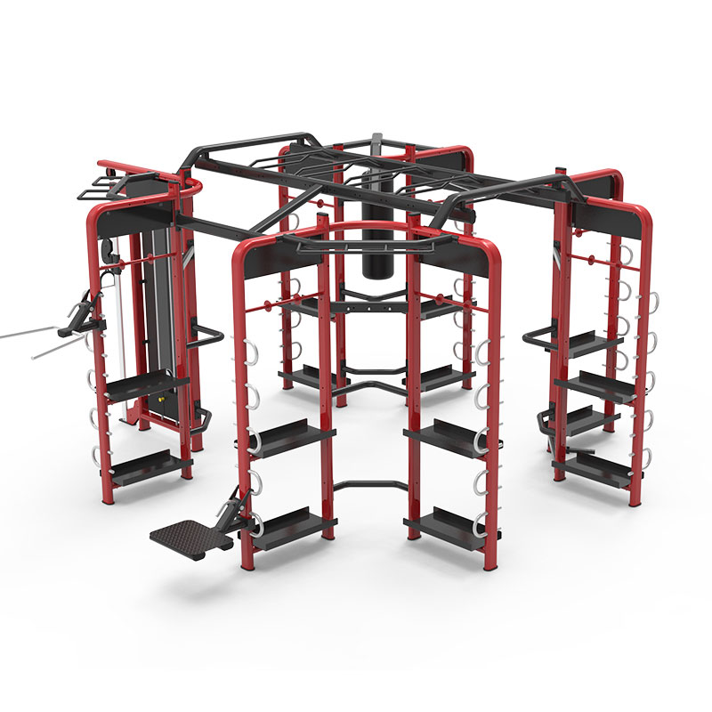 BFT-3601多站位全功能綜合健身器材,360度自由訓練器大圖展示1