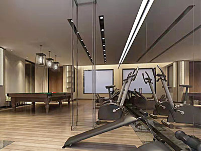深圳企業健身房設計圖