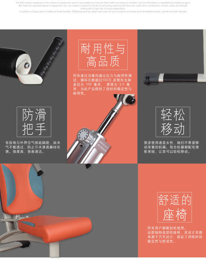 BFT-6004坐姿推舉/下拉訓練器