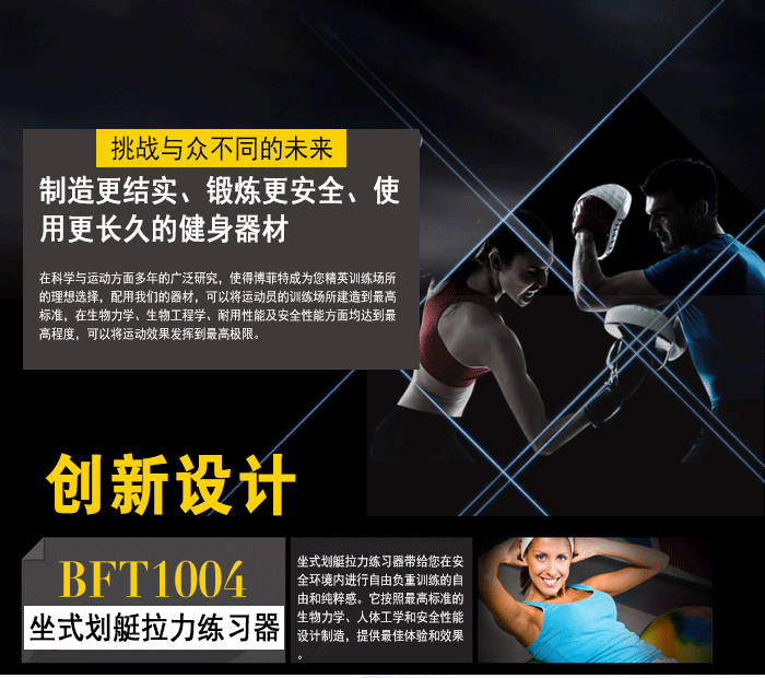 BFT1004坐式劃艇拉力訓練器